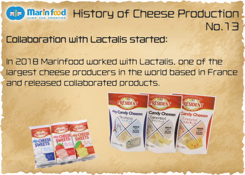 Collaboration with Lactalis started