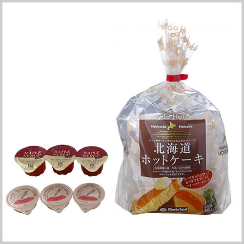 北海道ホットケーキ3食セット 冷凍 商品情報 マーガリン チーズ ホットケーキの通販 ギフト マリンフード